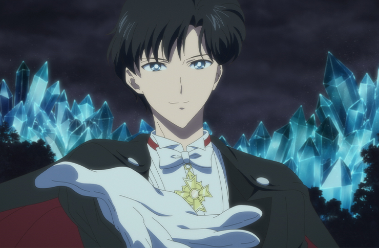 หน้ากากทักซิโด้ (Tuxedo Mask) หรือ จิบะ มาโมรุ (Chiba Mamoru) ตัวละครใน เซเลอร์มูน 【Pretty Guardian Sailor Moon】