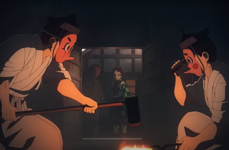 3 ตัวละครหลักในหมู่บ้านช่างตีดาบ / ดาบพิฆาตอสูร 【Kimestu no yaiba】