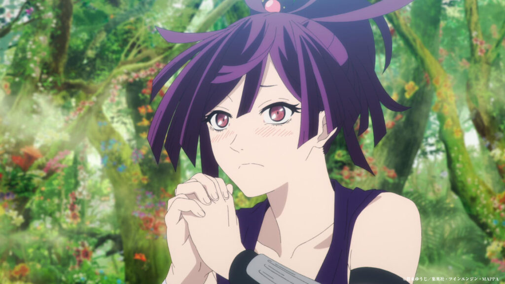 ยุซุริฮะ (Yuzuriha) ใน สุขาวดีอเวจี ข้อมูลตัวละคร หรือประวัติส่วนตัว