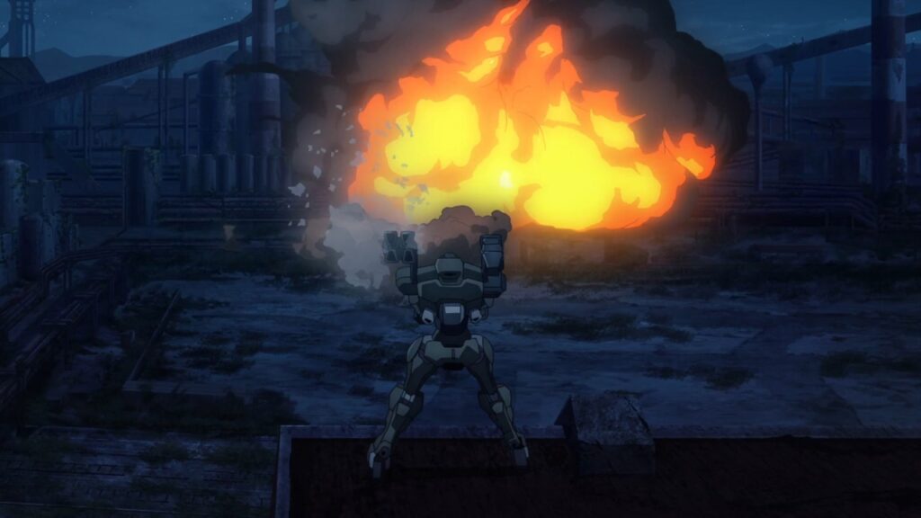 3 โมบิลสูทกันดั้ม ของ บริษัทวิทยาการเพลในเรื่อง โมบิลสูทกันดั้ม แม่มดจากดาวพุธ【gundam witch from mercury】