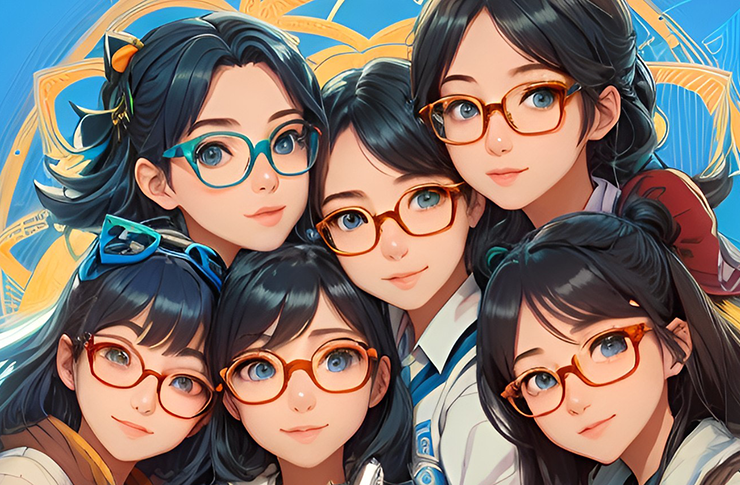 10 ตัวละครสาวแว่นสุดน่ารักจาก โลกมังงะ/อนิเมะ【BY i-baa-mang】